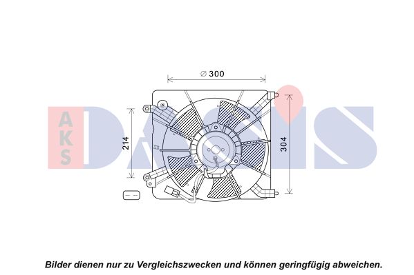 AKS DASIS Ventilators, Motora dzesēšanas sistēma 108016N
